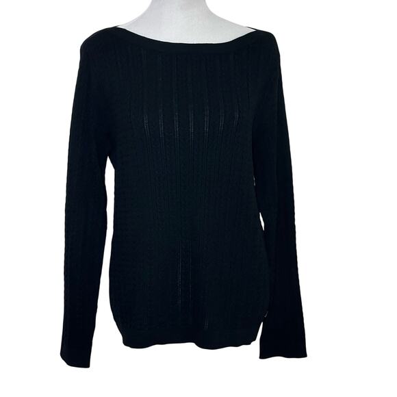 Nautica Cable Knit Long Sleeve Sweater Pullover sz XL - Picture 1 of 10